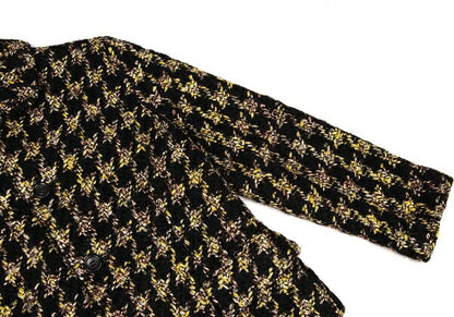 COMME des GARCONS Mohair Blend Houndstooth Jacket Size M