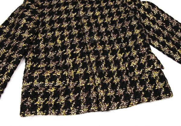 COMME des GARCONS Mohair Blend Houndstooth Jacket Size M