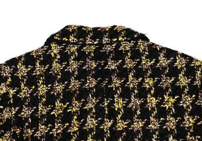 COMME des GARCONS Mohair Blend Houndstooth Jacket Size M