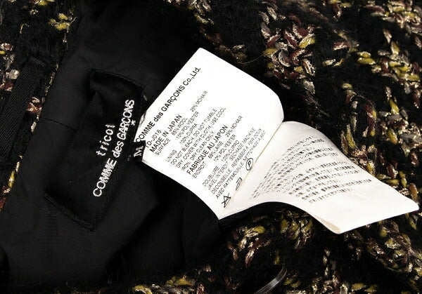 COMME des GARCONS Mohair Blend Houndstooth Jacket Size M