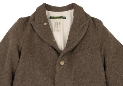 Paul Harnden Wool Tweed Blazer Jacket Brown Size S
