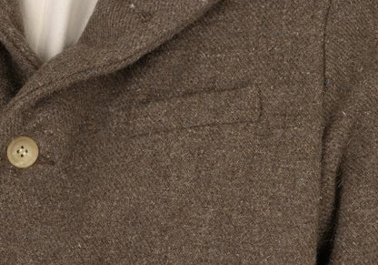 Paul Harnden Wool Tweed Blazer Jacket Brown Size S