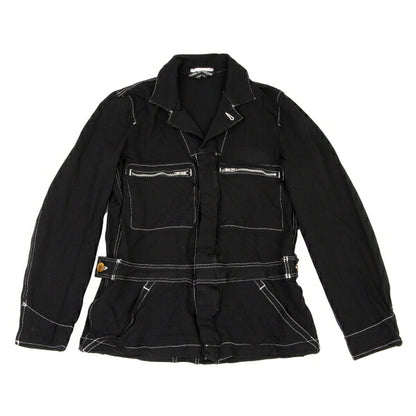 COMME des GARCONS HOMME PLUS Garment Dye Jacket Black Size S