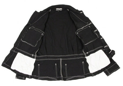 COMME des GARCONS HOMME PLUS Garment Dye Jacket Black Size S