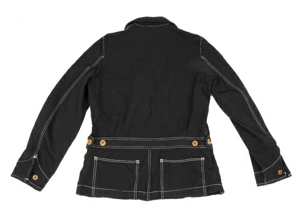 COMME des GARCONS HOMME PLUS Garment Dye Jacket Black Size S