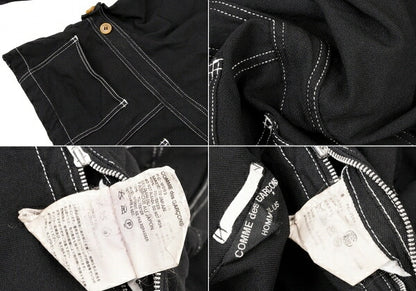 COMME des GARCONS HOMME PLUS Garment Dye Jacket Black Size S