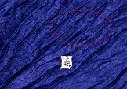 ISSEY MIYAKE Wrinkle Scarf Purple/Black