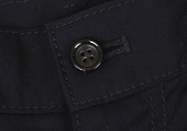 COMME des GARCONS HOMME Puckering Tapered Pants Blue Size M