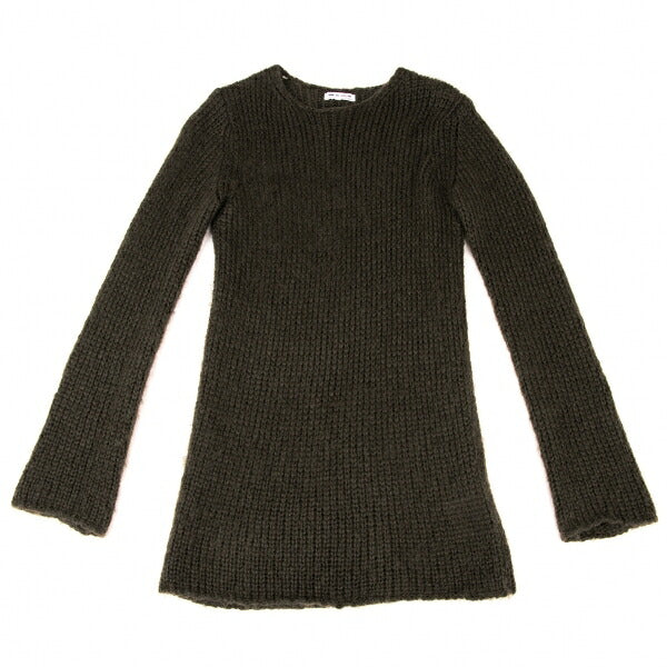 COMME des GARCONS Mohair Blend Long Sweater Khaki Size M