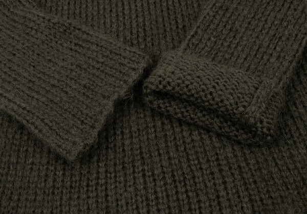 COMME des GARCONS Mohair Blend Long Sweater Khaki Size M