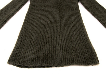 COMME des GARCONS Mohair Blend Long Sweater Khaki Size M