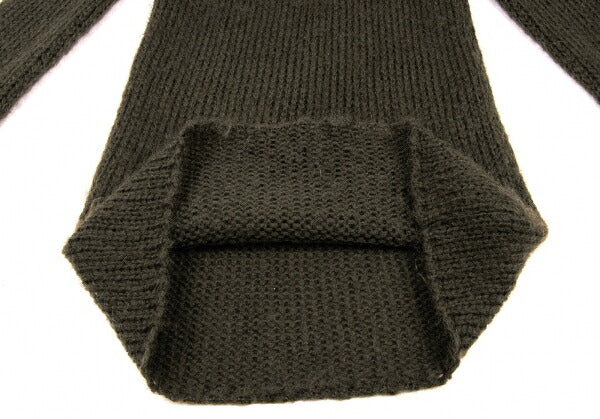 COMME des GARCONS Mohair Blend Long Sweater Khaki Size M