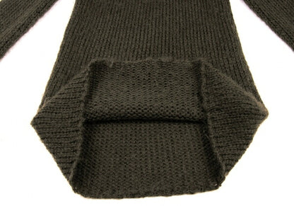 COMME des GARCONS Mohair Blend Long Sweater Khaki Size M
