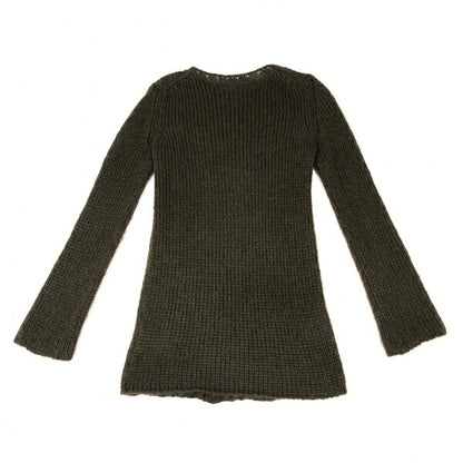 COMME des GARCONS Mohair Blend Long Sweater Khaki Size M