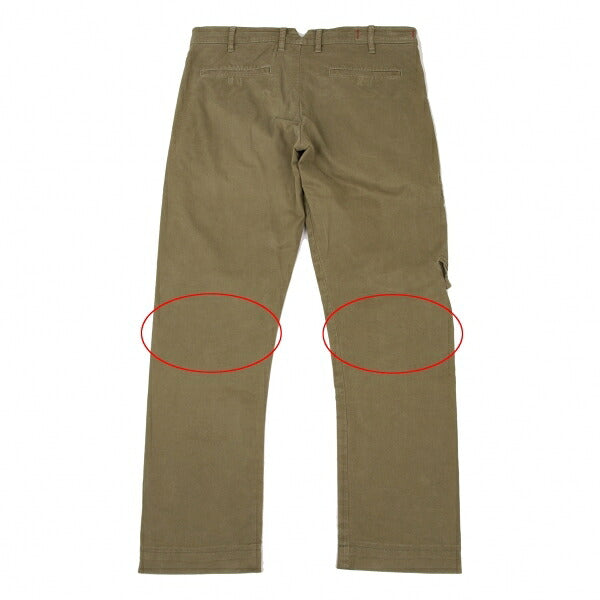 MARITHE + FRANCOIS GIRBAUD Cotton Stretch Pants Olive Size M