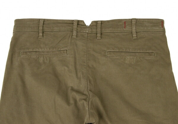MARITHE + FRANCOIS GIRBAUD Cotton Stretch Pants Olive Size M