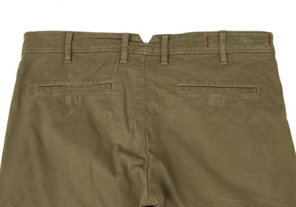 MARITHE + FRANCOIS GIRBAUD Cotton Stretch Pants Olive Size M
