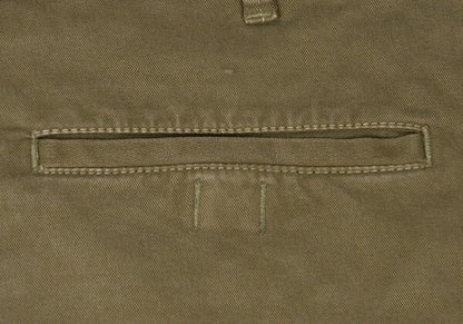 MARITHE + FRANCOIS GIRBAUD Cotton Stretch Pants Olive Size M