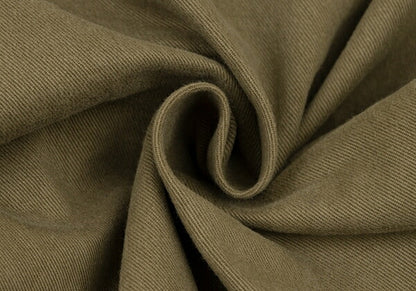 MARITHE + FRANCOIS GIRBAUD Cotton Stretch Pants Olive Size M