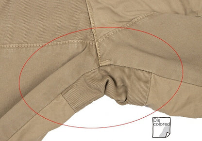 MARITHE + FRANCOIS GIRBAUD Chain Trim Pants Beige Size M