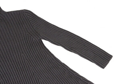 Jean Paul GAULTIER FEMME Flare Turtleneck Sweater Size 40
