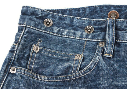 Bape A BATHING APE Embroidered Cinch Back Jeans Size M