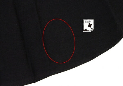 JIL SANDER NAVY Rayon Silk Waist Cord Skirt Black Size 38