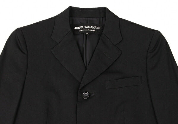 JUNYA WATANABE COMME des GARCONS Wool Jacket Black Size SS