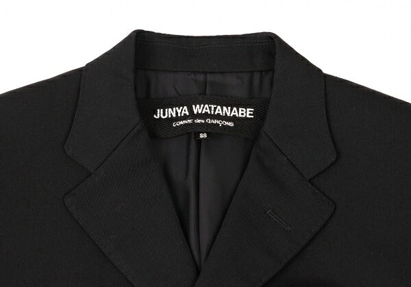 JUNYA WATANABE COMME des GARCONS Wool Jacket Black Size SS
