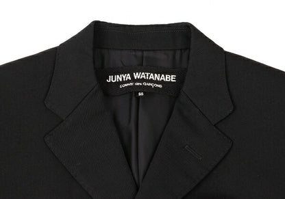 JUNYA WATANABE COMME des GARCONS Wool Jacket Black Size SS