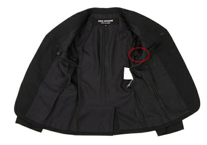 JUNYA WATANABE COMME des GARCONS Wool Jacket Black Size SS