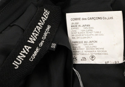 JUNYA WATANABE COMME des GARCONS Wool Jacket Black Size SS