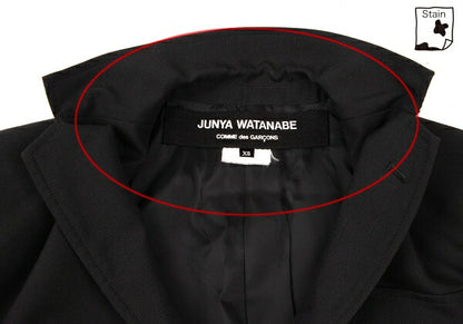 JUNYA WATANABE COMME des GARCONS Poly Jacket Black Size XS