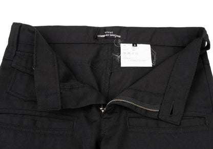 tricot COMME des GARCONS Black Wool Flap Pocket Pants Size S