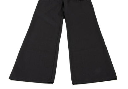 tricot COMME des GARCONS Black Wool Flap Pocket Pants Size S