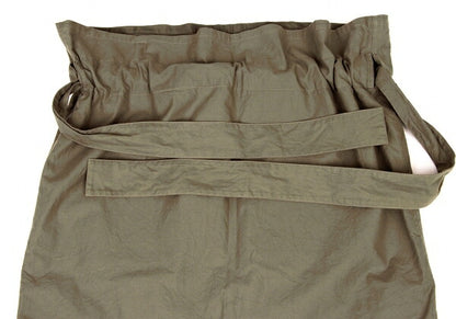 COMME des GARCONS Cotton Drawstring Skirt Khaki Size M