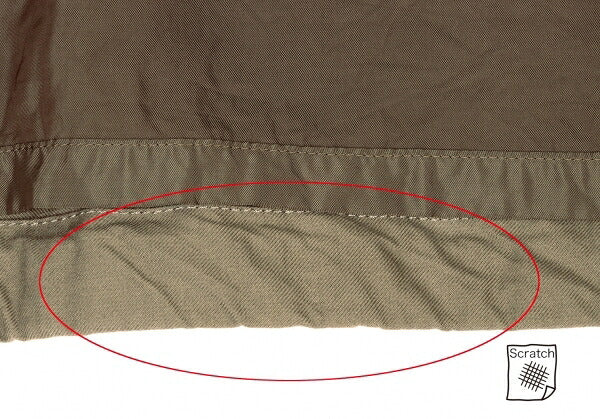COMME des GARCONS Cotton Drawstring Skirt Khaki Size M