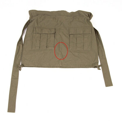 COMME des GARCONS Cotton Drawstring Skirt Khaki Size M