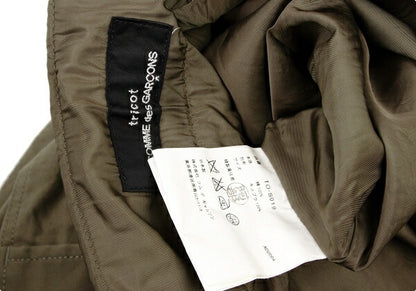 COMME des GARCONS Cotton Drawstring Skirt Khaki Size M