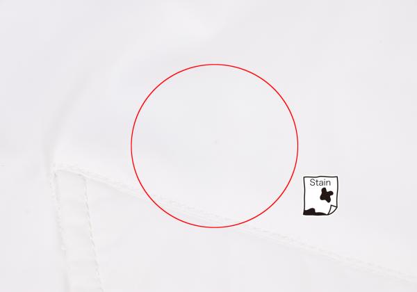 A BATHING APE BAPE Logo Print MA-1 Jacket White Size S