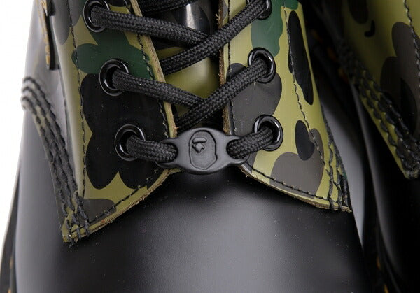 A BATHING APE BAPE x BAPE x Dr.Martens 1460 Boots Black Camo Size US9 (27cm)