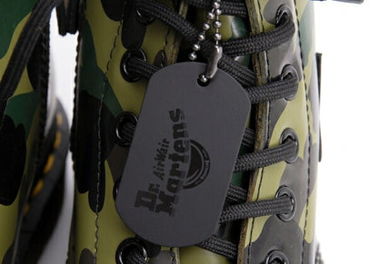 A BATHING APE BAPE x BAPE x Dr.Martens 1460 Boots Black Camo Size US9 (27cm)