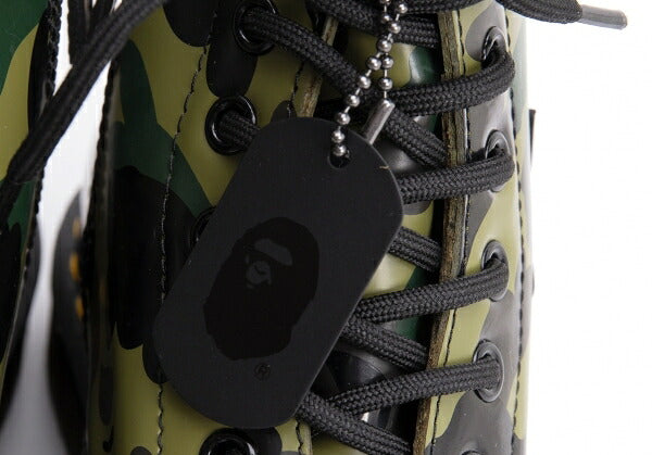 A BATHING APE BAPE x BAPE x Dr.Martens 1460 Boots Black Camo Size US9 (27cm)