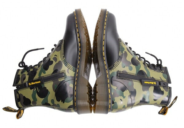 A BATHING APE BAPE x BAPE x Dr.Martens 1460 Boots Black Camo Size US9 (27cm)