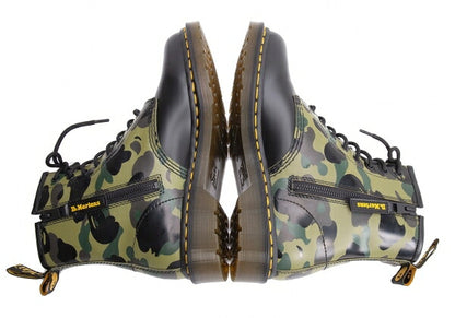 A BATHING APE BAPE x BAPE x Dr.Martens 1460 Boots Black Camo Size US9 (27cm)