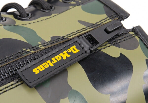 A BATHING APE BAPE x BAPE x Dr.Martens 1460 Boots Black Camo Size US9 (27cm)