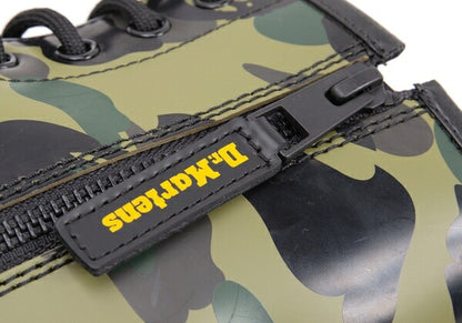 A BATHING APE BAPE x BAPE x Dr.Martens 1460 Boots Black Camo Size US9 (27cm)