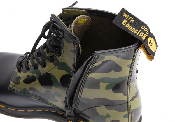 A BATHING APE BAPE x BAPE x Dr.Martens 1460 Boots Black Camo Size US9 (27cm)