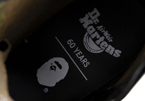 A BATHING APE BAPE x BAPE x Dr.Martens 1460 Boots Black Camo Size US9 (27cm)