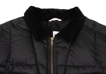 Papas Logo Patch Detachable Liner Down Jacket Black Size L